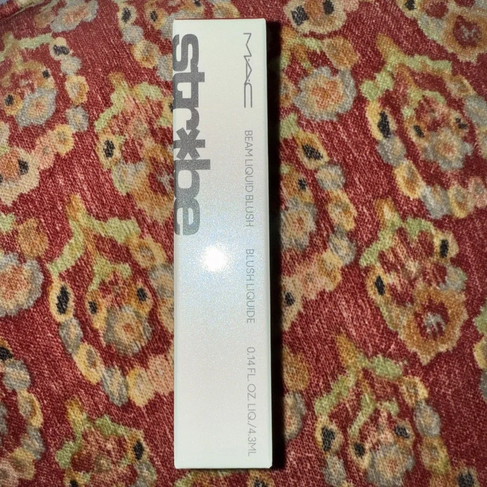 MAC Strobe Beam Liquid Blush GOOD VIBES Full Size‎ NIB Iridescent Finish .14 oz